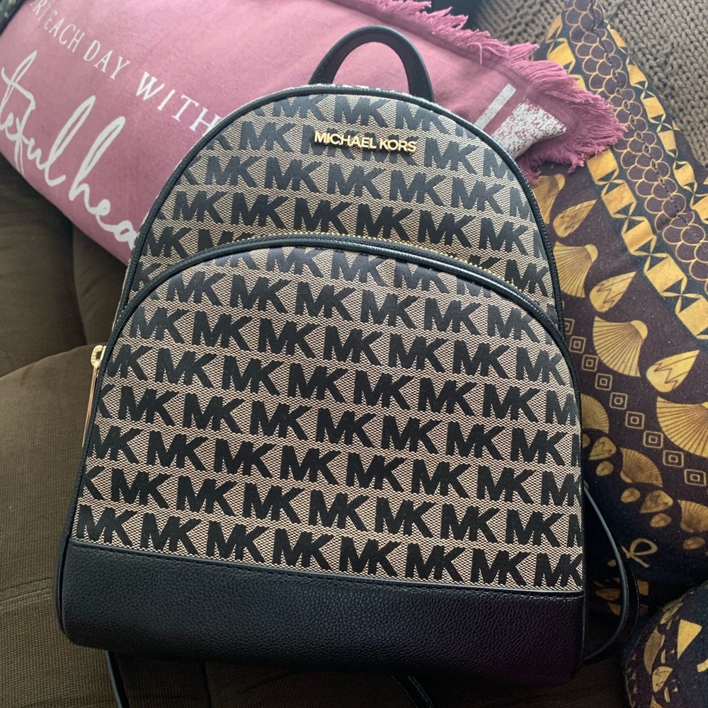 Michael Kors Black Backpack Bag